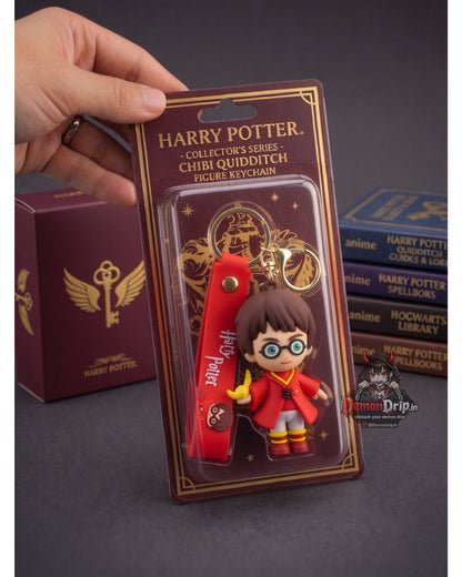 Harry Potter Quidditch Edition Keychain – Premium Wizarding World Keyring with Strap