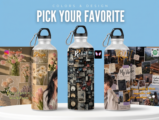 Aesthetic Premium 750ml Mattel Shipper Bottle